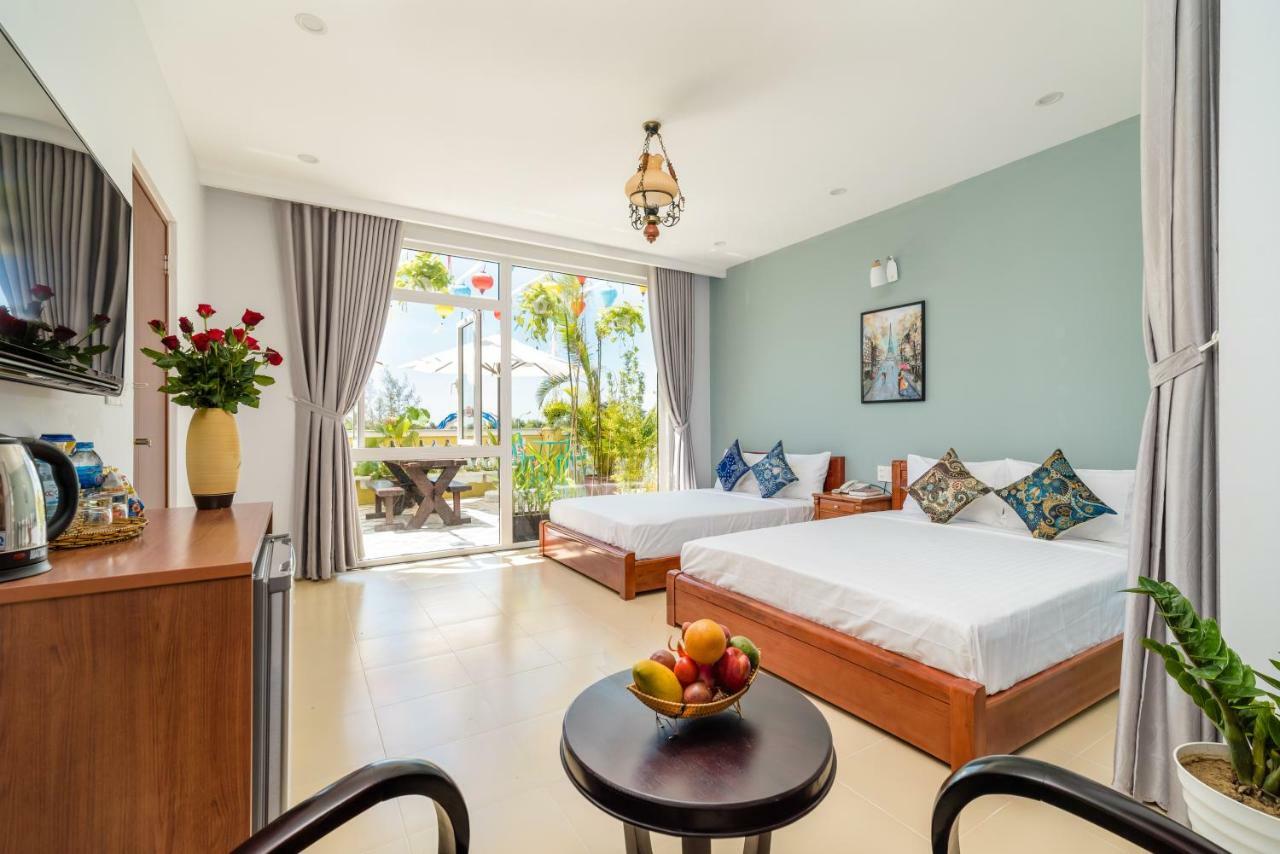 Golden Walls Hoiana Villa-include Breakfast-swimming Pool Apartment *